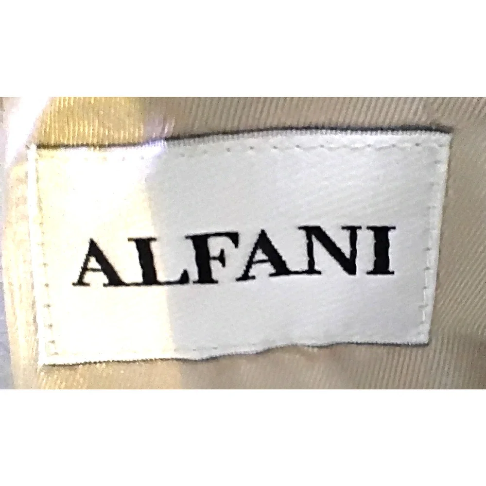 Alfani Tan Sport Coat Blazer 44R Single Breasted No Vent Business Office